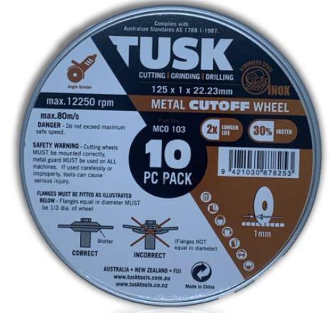 Tusk Metal Cut-Off Wheel MCO