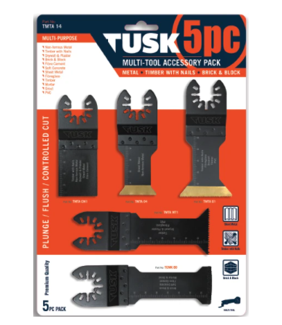 Tusk Multi Tool Blades - 5pc Set TMTA14