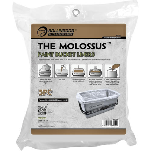 Rollingdog THE MOLOSSUS™ Paint Bucket Liners