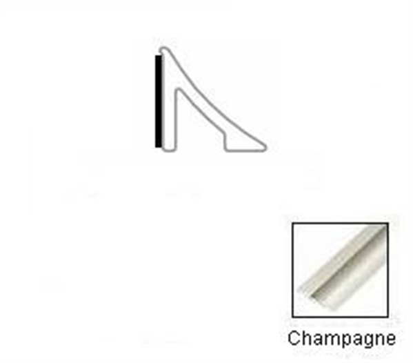 Tredsafe Luxury Vinyl Tile DT055  Edge Cap Champagne