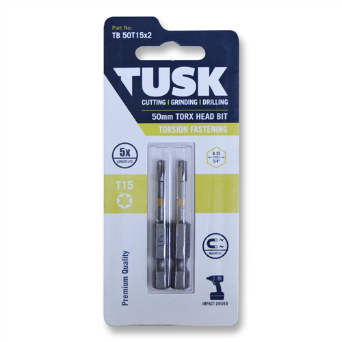  Tusk Torsion Bits 50mm Torx TB T