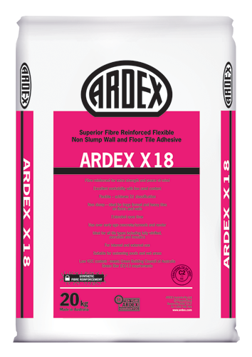 Ardex X18 Wall & Floor Tile Adhesive - 20kg