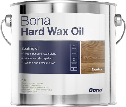 Bona Hard Wax Oil Matt 2.5 Litre