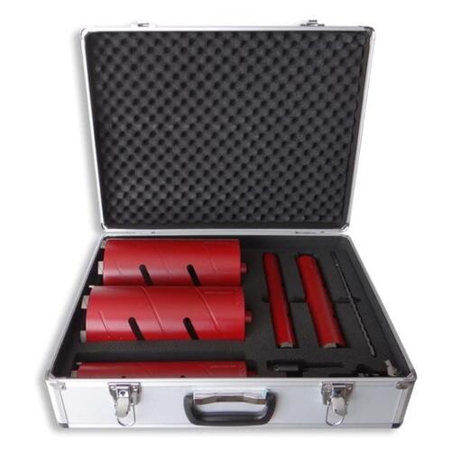 Tusk Diamond Core Bit 5pc Kit includes 38/52/65/117/127