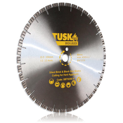 Tusk Brick and Block TBBS Saw Blades (Silence Core)