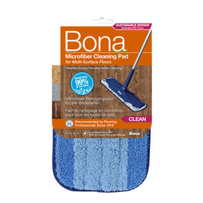 Bona Microfiber Blue Cleaning Pad