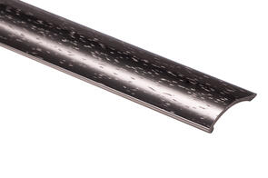 Hammered Coverstrip  Aluminium Floor Trim 2.44m