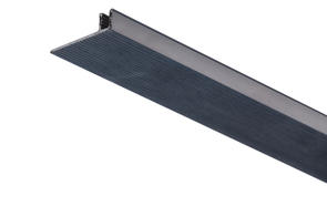 Roberts Edge Cap Base Bar  7108 Pinless (Snap-In-Insert) Aluminium Floor Trim 2.44m