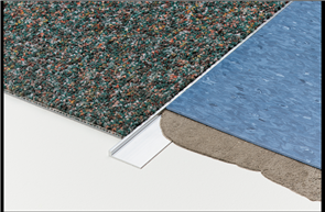 Tredsafe Carpet Vinyl DT036 Transition - Mill Finish