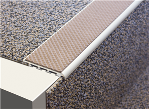 Tredsafe AA124 Stairnosing Carpeted Stairs 10mm drop (sold per metre)