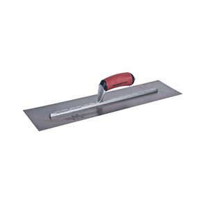 Marshalltown  Unnotched Finishing Trowel with Curved DuraSoft Rubber Handle 508 x 125 mm