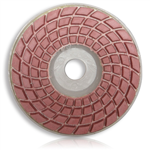 Tusk Polishing Pads with Plastic backer 100mm x 16mm Dry & Wet PPP