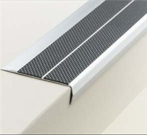 Tredsafe Stairnosing Uncovered AA207  Stairs (sold per metre)