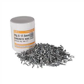 Concrete Nail 17.5mm Silver 1kg