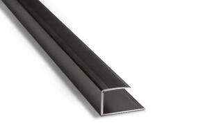 Strongbond Edge Section 14-15mm Aluminium Floor Trim 3m