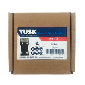 Tusk Diamond Spring Brushes pkt 6