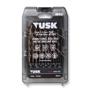 Tusk Cobalt Drill Bits SET M42