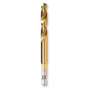 Tusk Metal Drill Bits QC Hex Titanium Nitride Coated