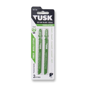 Tusk Jigsaw Blades for Timber 2pc Bi-metal T-shank TJB102