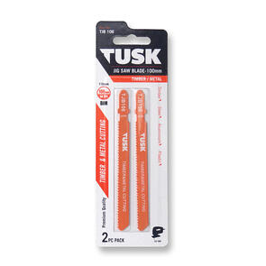 Tusk Jigsaw Blades for Timber and Metal 2pc Bi-metal T-shank TJB106