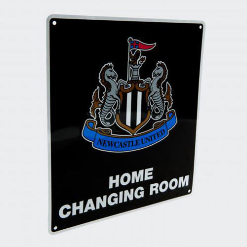 Newcastle United Home Changing Room Sign | The Soccer Shop