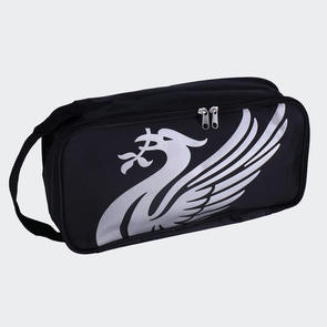 Liverpool FC Boot Bag School Boots Training Sport Black Crest Fan Official