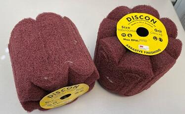 DISCON Corrugated Wheel S2P 100x100mm HS Fine