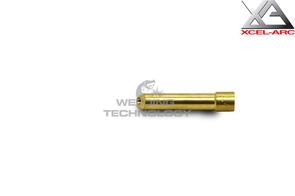 TIG Stubby Collet Wedge Brass 2.4mm (10N24S-WDG)