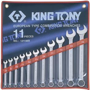 KING TONY KT1211MRN R/OE Wrench 11pc Set 8-24mm