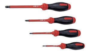 KING TONY KT14710104 Screwdriver Insulated PH #1 x 100mm