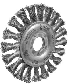 FECIN S/S Twist Knot Wheel Pipeliner 115x20mm 22  18110120BK22