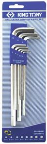 KING TONY Allen XLong Metric Hex Key Set KT20208MR