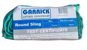 GARRICK Round Sling 2 Tonne x 2.0m Green (GRS2T2M)