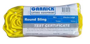 GARRICK Round Sling 3 Tonne x 2.0m Yellow (GRS3T2M)