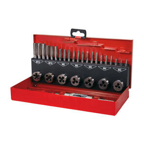 RUKO 245010SK Tap/Die Set HSS M3-M12