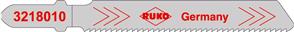 RUKO 3218010 Jigsaw Blade 5 Pack (T118A)