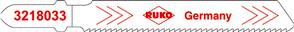 RUKO 3218033 Jigsaw Blade 5 Pack (T118AF)