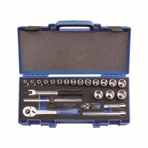 KING TONY KT3523MRV10 Socket Std 3/8Dr 23pc Set