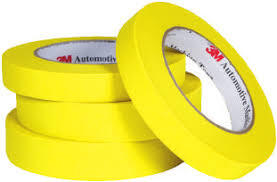 3M 6653 388N Yellow Masking Tape 24mm x 55m