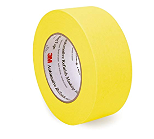 3M 6656 388N Yellow Masking Tape 48mm x55m