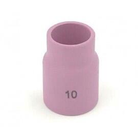 TIG Gas Lens Ceramic Nozzle Medium Stubby #10  16mm (54N12SW)