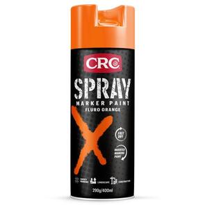 CRC Spray Marker Paint Fluro Orange 400ml