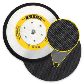 EEZER Back Up Pad 6636K Velcro 150mm 5/16"UNF