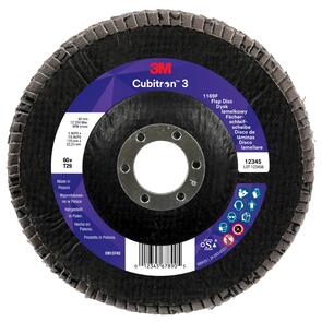 3M Cubitron #3 Flap Disc 1169F 125mm 60G
