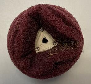 3M Scotchbrite 7447 Arbor Mop 70mm Red