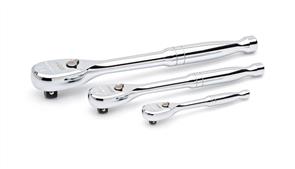GEARWRENCH 81206P Set Ratchet Mixed 3Pce FP 1/4",3/8',1/2"