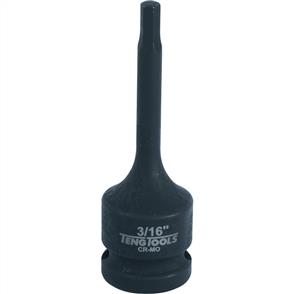 TENG Socket (Impact), 1/2" Drive Imperial 3/16" Hex Bit 921606