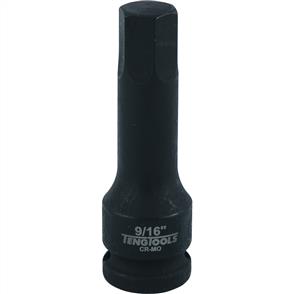 TENG Socket (Impact), 1/2" Drive Imperial 9/6" Hex Bit 921618