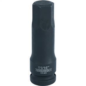 TENG Socket (Impact), 1/2" Drive Imperial 11/16" Hex Bit 921622