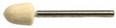 CONGRESS Felt Bob CONFBMS138H (.3750X.5000) 3/8" X 1/2" X 1/8" Shank Hard